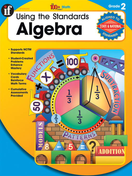 Title details for Using the Standards - Algebra, Grade 2 by Claire Piddock - Available